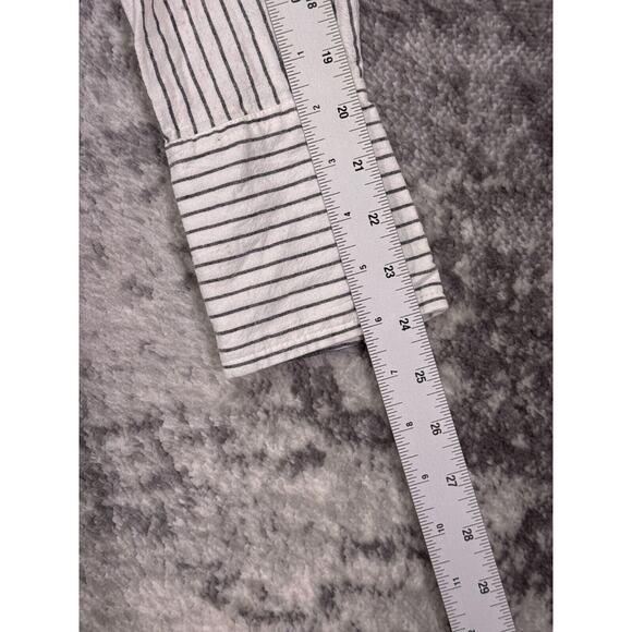 Rue Stiic Jumpsuit XS Womens Anthropologie Pinstripe Lightweight Coveralls - Picture 5 of 10